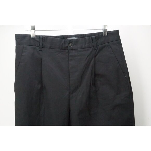 John Varvatos Solid Black Casual Pants Sz 50 EU BRAND NEW